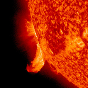 太陽フレア現象