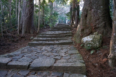 熊野古道の石段