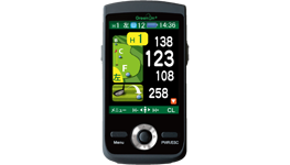 akiii41マスター 54 53.斑入　グリーンオングリーン GREEN ON (グリーンオン) ゴルフウォッチ ホワイト×ブラック The