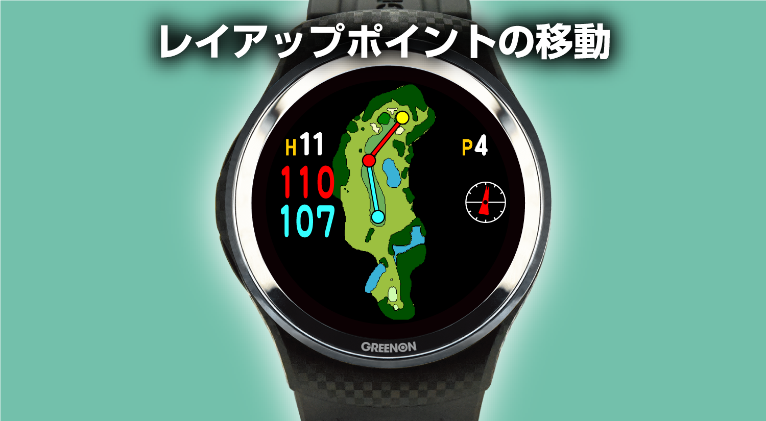 ザ・ゴルフウォッチ A1III – THE GOLF WATCH A1III | GREENON