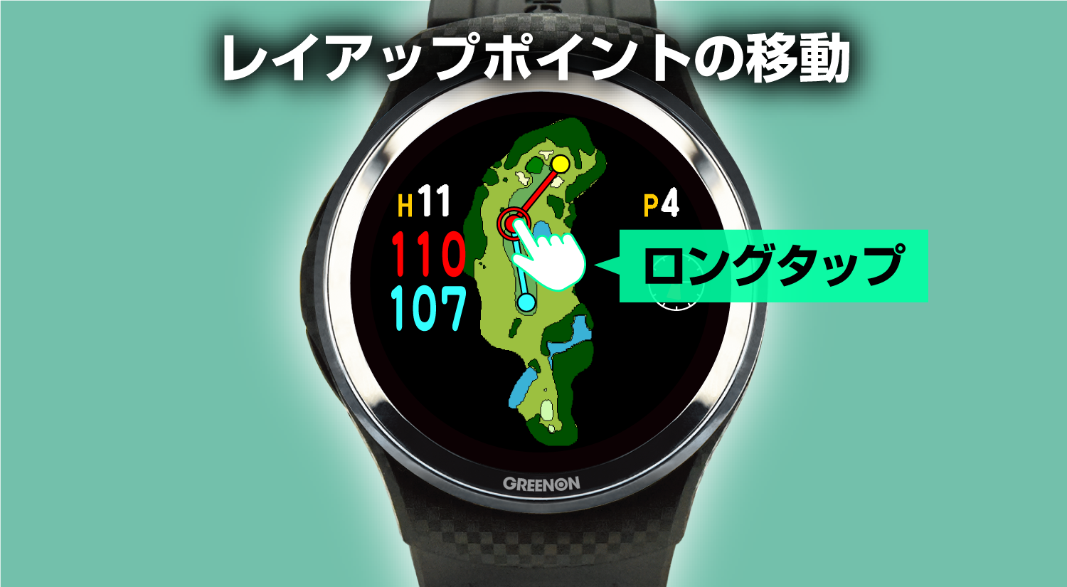 ザ・ゴルフウォッチ A1III – THE GOLF WATCH A1III | GREENON