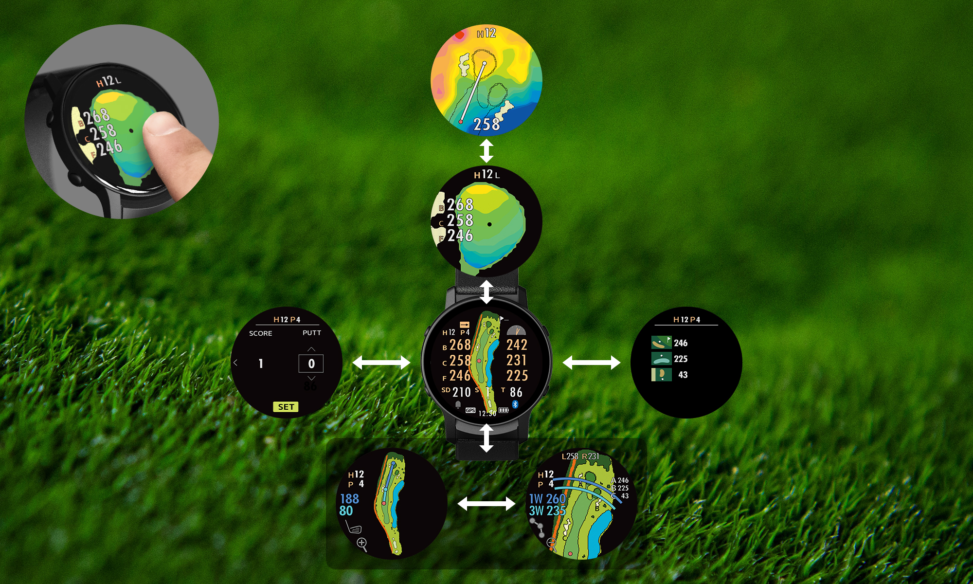 ストレスフリーな画面操作が可能