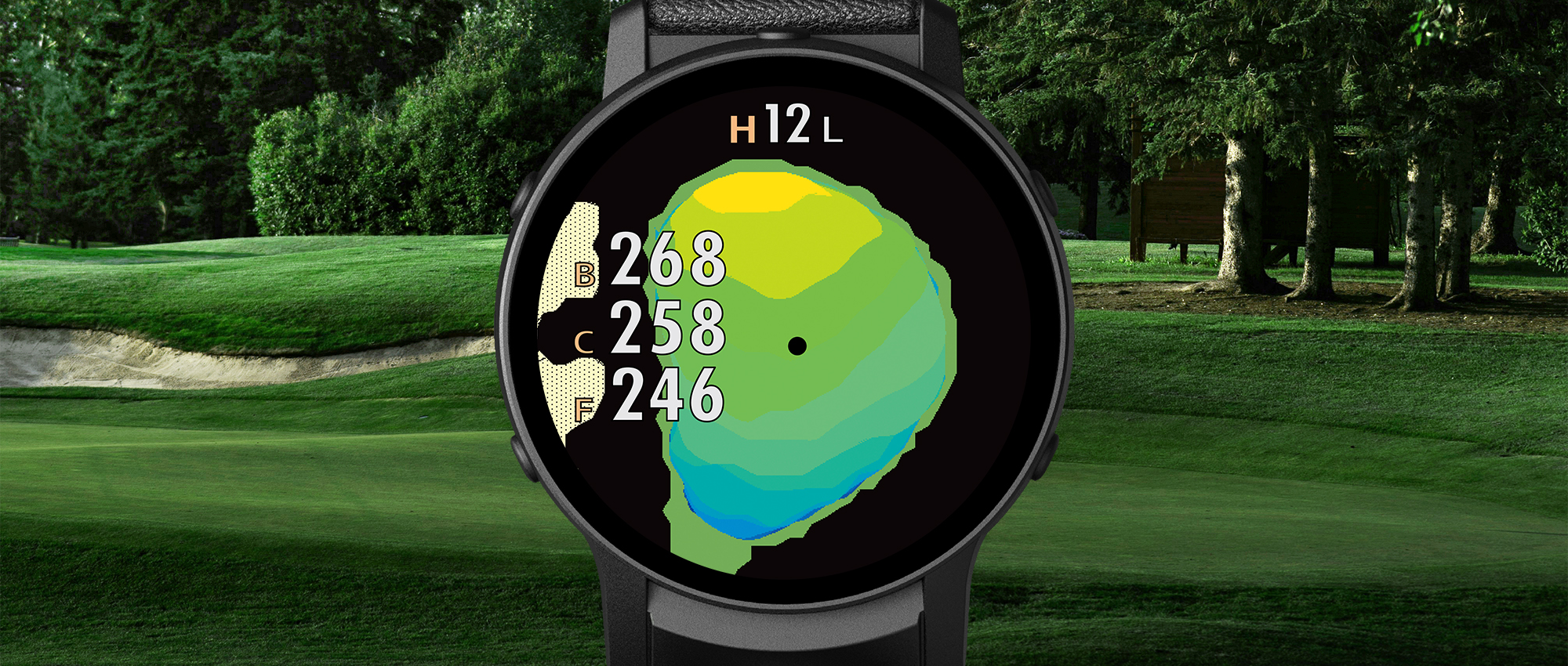 グリーンアンジュレーション情報搭載スマートグリーン